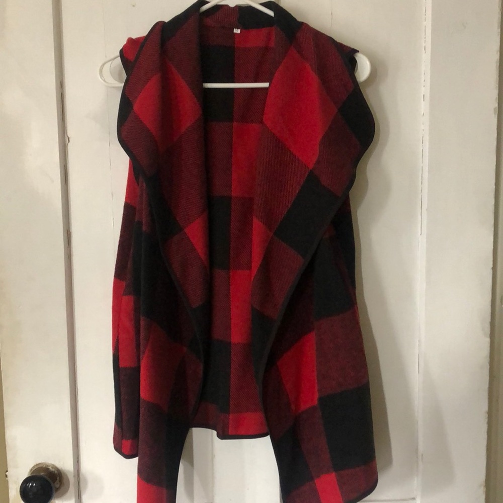 SHEIN Checkered lightweight Vest